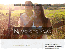 Tablet Screenshot of nyssaandalex.com